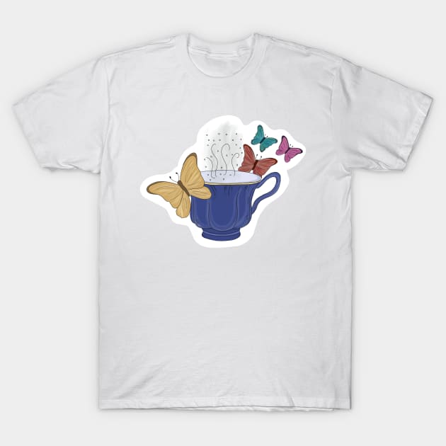 Teatime taylor swift anti hero colored T-Shirt by kymbohcreates